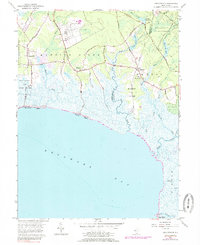 Heislerville 1957 topographic map thumbnail