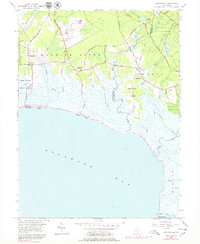 Heislerville 1957 topographic map thumbnail
