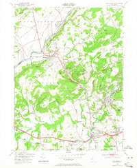 High Bridge 1954 topographic map thumbnail