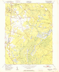 Indian Mills 1951 topographic map thumbnail