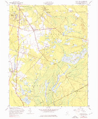 Indian Mills 1957 topographic map thumbnail