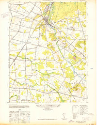 Jamesburg 1942 topographic map thumbnail