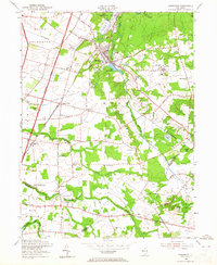 Jamesburg 1953 topographic map thumbnail