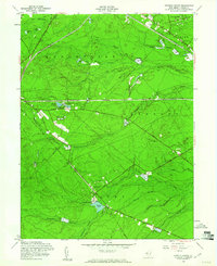Keswick Grove 1957 topographic map thumbnail