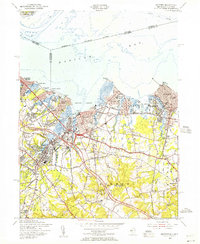 Keyport 1954 topographic map thumbnail