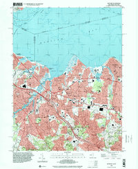 Keyport 1995 topographic map thumbnail