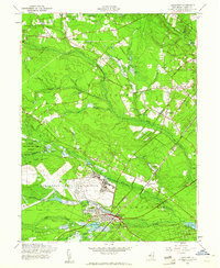 Lakehurst 1957 topographic map thumbnail