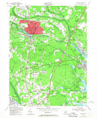 Lakewood 1954 topographic map thumbnail