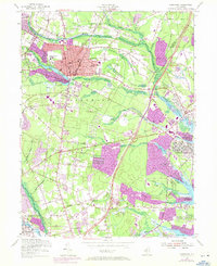 Lakewood 1954 topographic map thumbnail