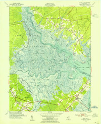 Marmora 1952 topographic map thumbnail