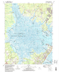 Marmora 1994 topographic map thumbnail