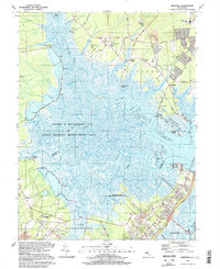 Marmora 1994 topographic map thumbnail