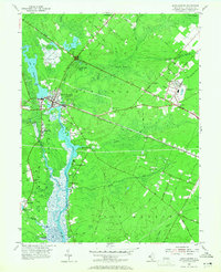 Mays Landing 1955 topographic map thumbnail