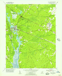 Mays Landing 1955 topographic map thumbnail