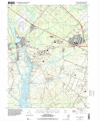 Mays Landing 1995 topographic map thumbnail