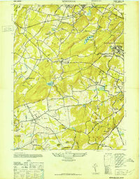 Mendham 1947 topographic map thumbnail