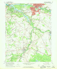 Mount Holly 1967 topographic map thumbnail