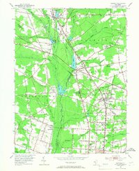 Newfield 1953 topographic map thumbnail
