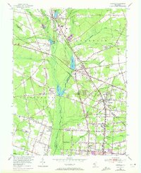 Newfield 1953 topographic map thumbnail
