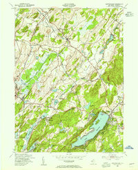 Newton East 1954 topographic map thumbnail