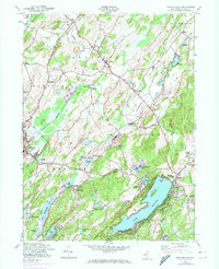 Newton East 1954 topographic map thumbnail