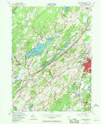 Newton West 1954 topographic map thumbnail