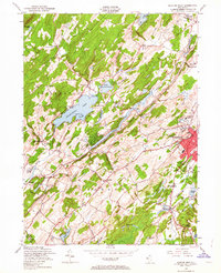 Newton West 1954 topographic map thumbnail