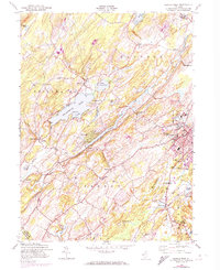 Newton West 1954 topographic map thumbnail