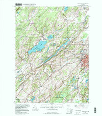 Newton West 1994 topographic map thumbnail