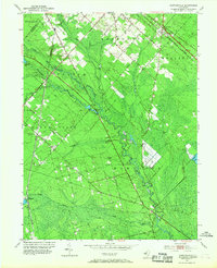 Newtonville 1953 topographic map thumbnail