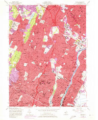 Orange 1955 topographic map thumbnail