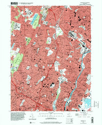 Orange 1995 topographic map thumbnail