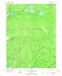 Oswego Lake 1955 topographic map thumbnail