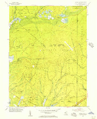 Oswego Lake 1955 topographic map thumbnail