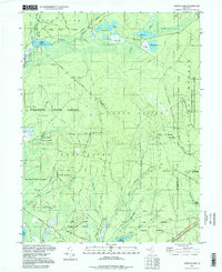 Oswego Lake 1997 topographic map thumbnail
