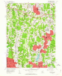 Park Ridge 1955 topographic map thumbnail