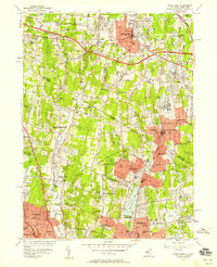 Park Ridge 1955 topographic map thumbnail