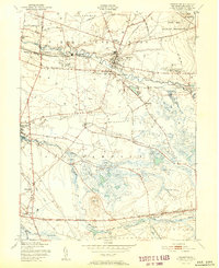 Pemberton 1951 topographic map thumbnail