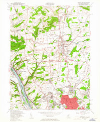 Pennington 1954 topographic map thumbnail