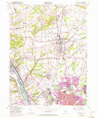Pennington 1954 topographic map thumbnail