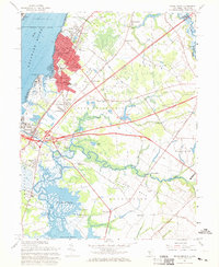 Penns Grove 1967 topographic map thumbnail