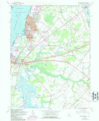 Penns Grove 1967 topographic map thumbnail