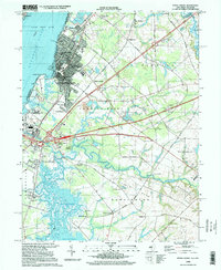 Penns Grove 1995 topographic map thumbnail