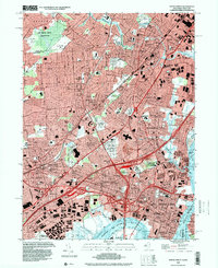 Perth Amboy 1995 topographic map thumbnail