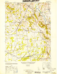 Pittstown 1952 topographic map thumbnail