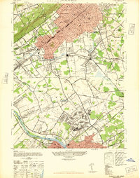Plainfield 1947 topographic map thumbnail