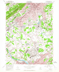 Plainfield 1955 topographic map thumbnail