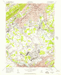Plainfield 1955 topographic map thumbnail