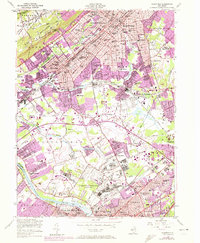 Plainfield 1955 topographic map thumbnail
