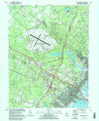 Pleasantville 1994 topographic map thumbnail